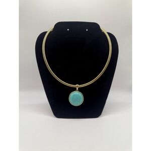 Vintage Monet Gold Tone Snake Chain Necklace – Classic Designer Jewelry